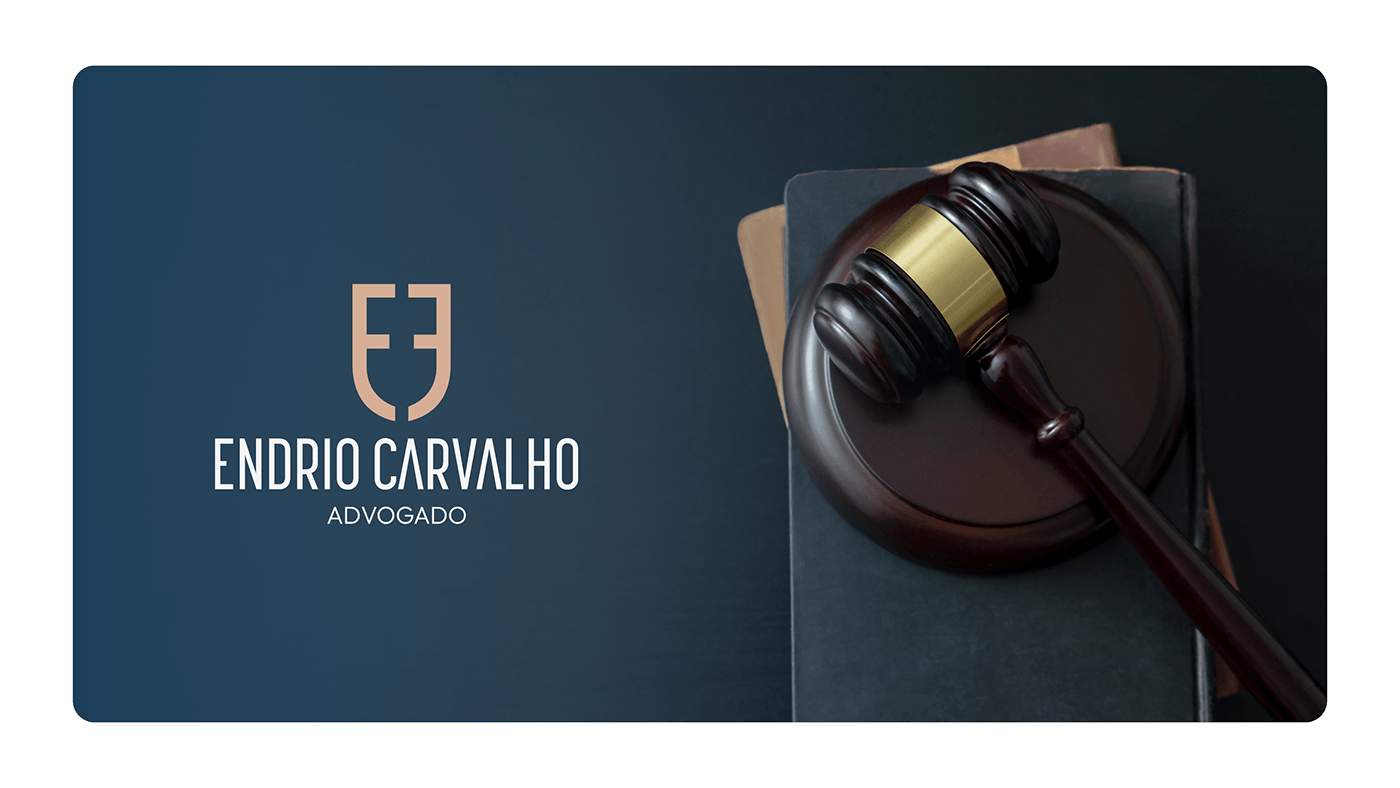 Endrio Carvalho Advogado, identidade visual, imagem 6