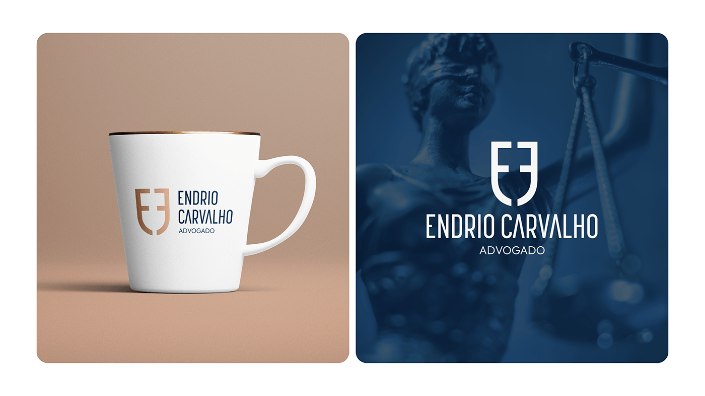 Endrio Carvalho Advogado, identidade visual, imagem 12