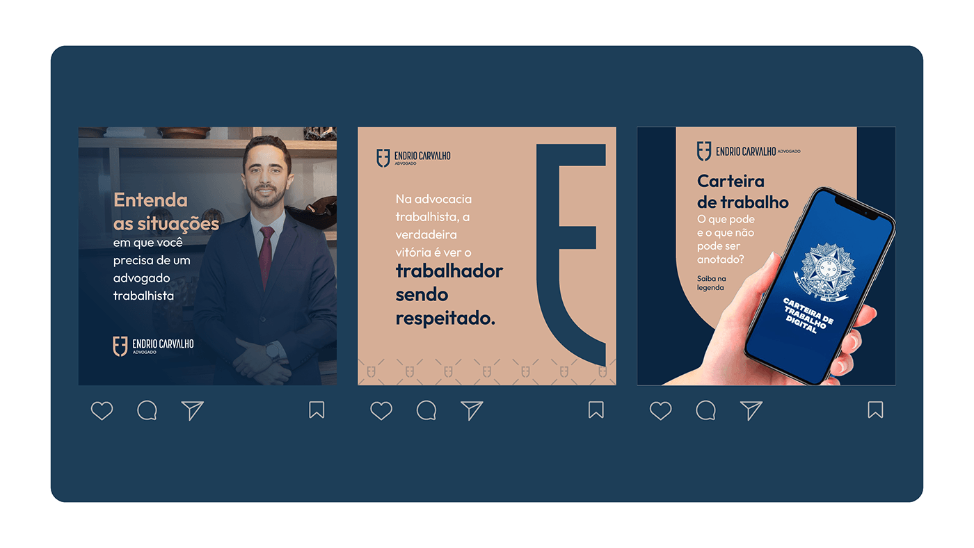 Endrio Carvalho Advogado, identidade visual, imagem 13